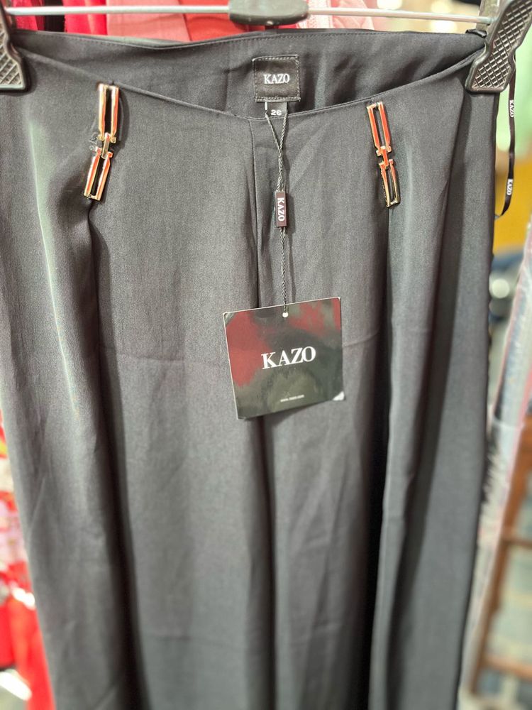 Kazo Wide Leg Trousers