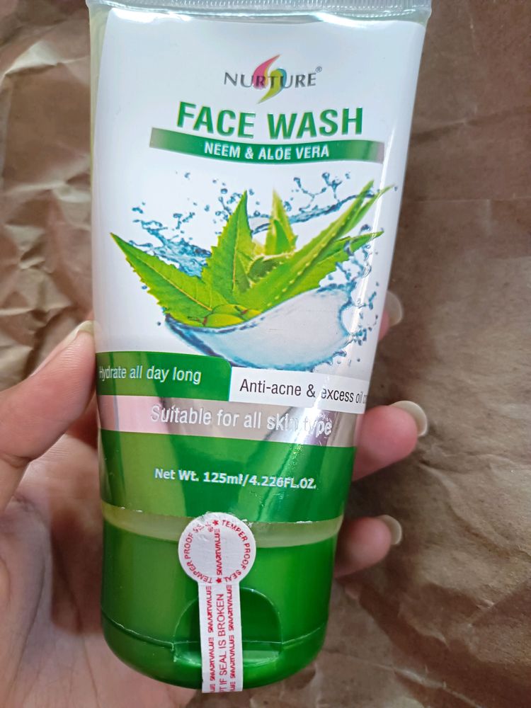 FACE WASH AND SCRUB