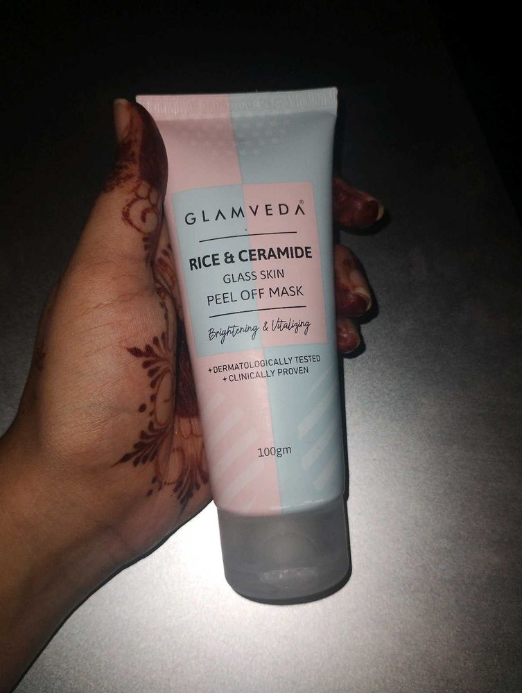 Glamveda Rice &amp; Ceramide Peel Off Mask