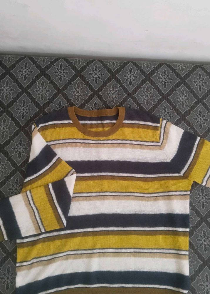 Striped Knit Top