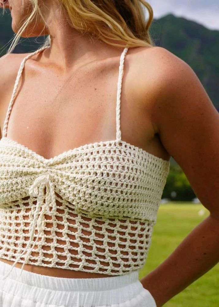Viral Crochet Top 🍒