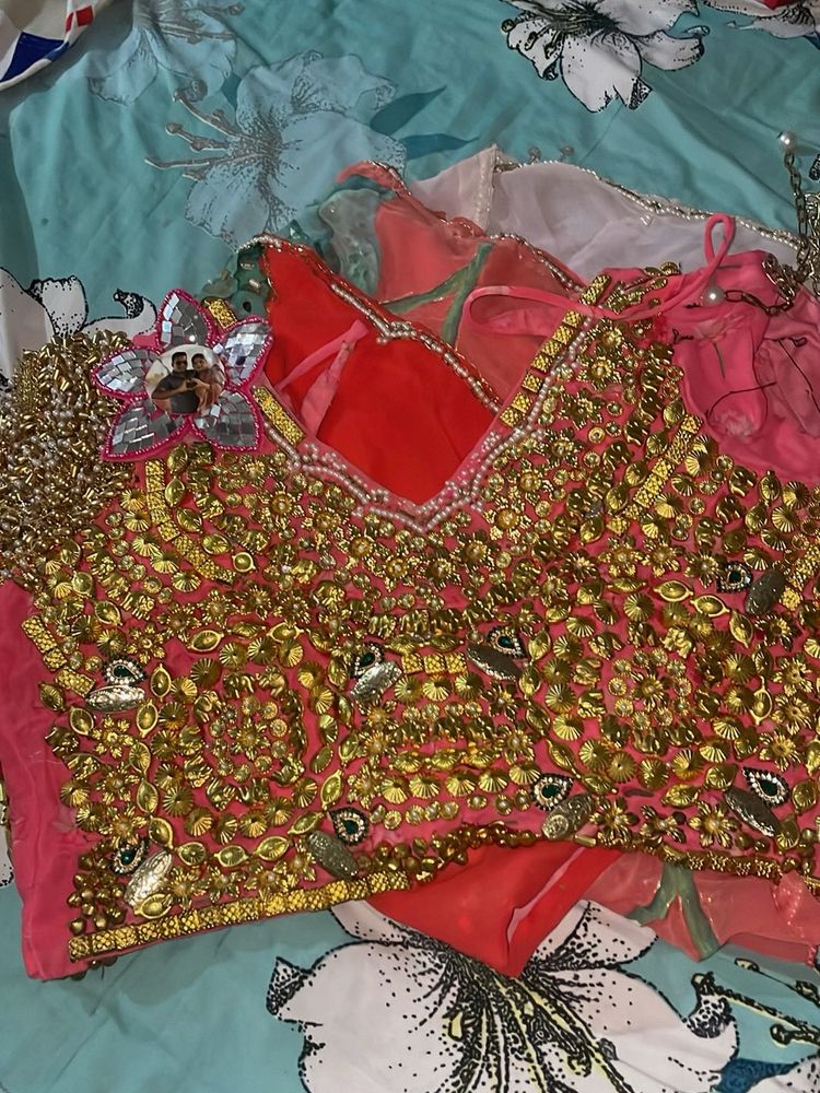 designer Saree ready Blouse golden Work