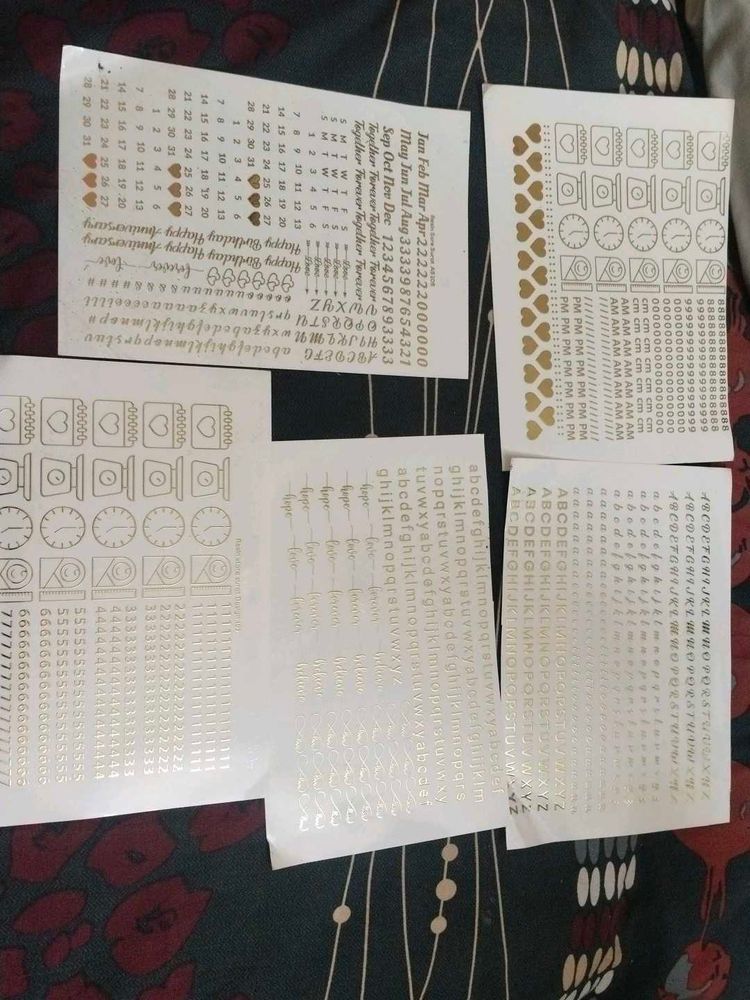Resin Art Stickers 🙂