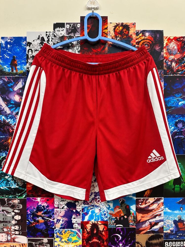 Adidas Red Athletic Shorts