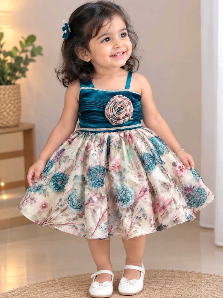 Adorable Floral Party Dress