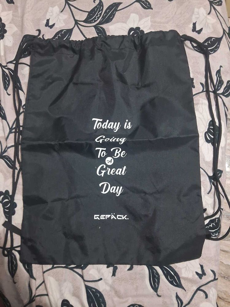 Men Canvas Black Sling