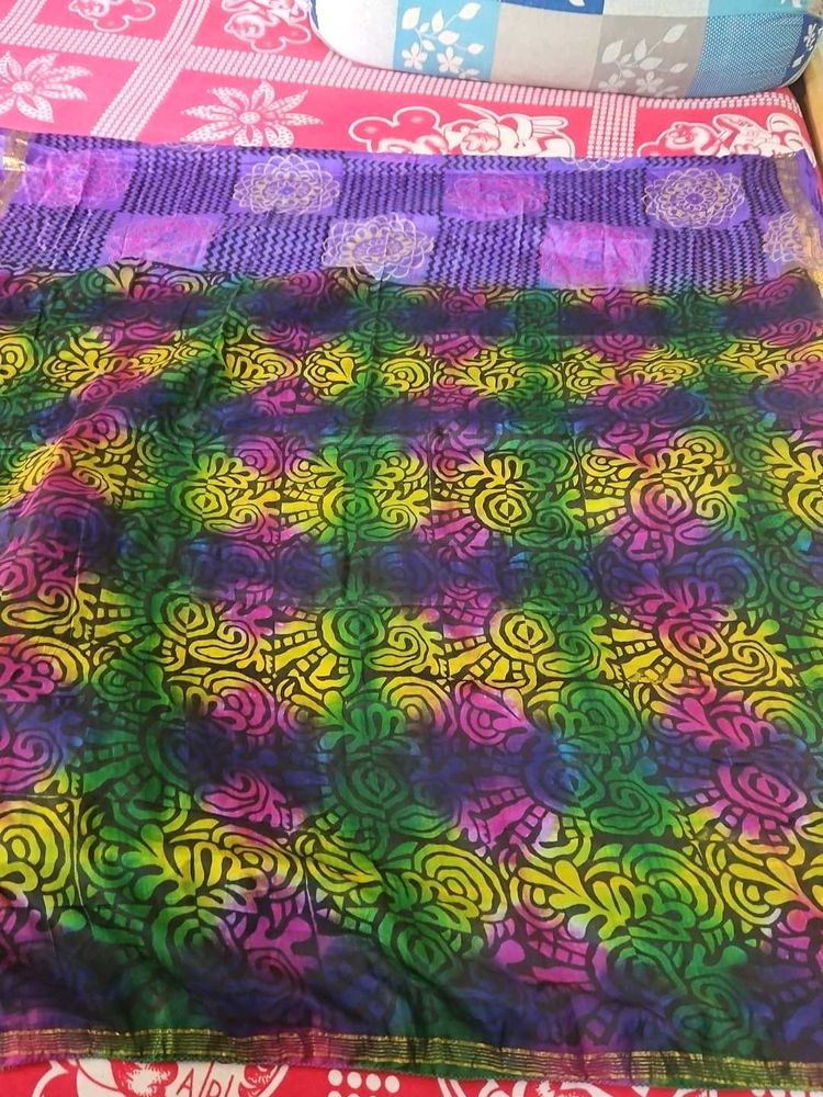 pure silk Vibrant Saree