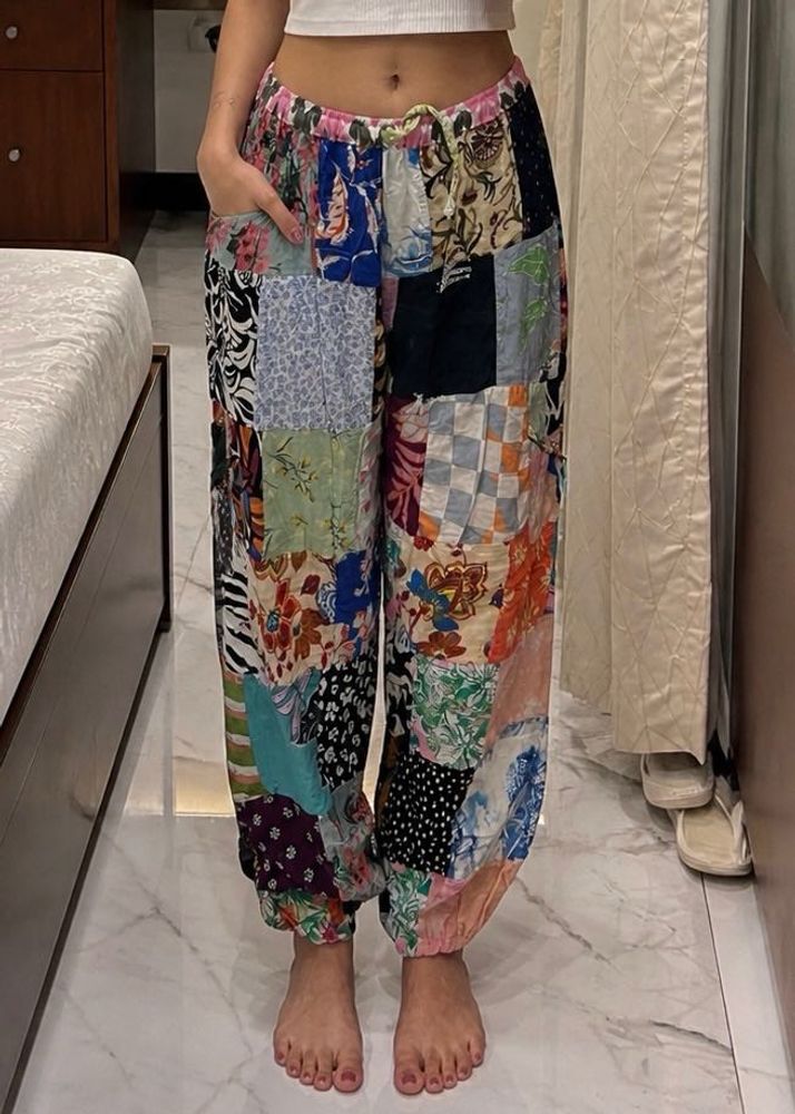 Boho Patchwork Pants