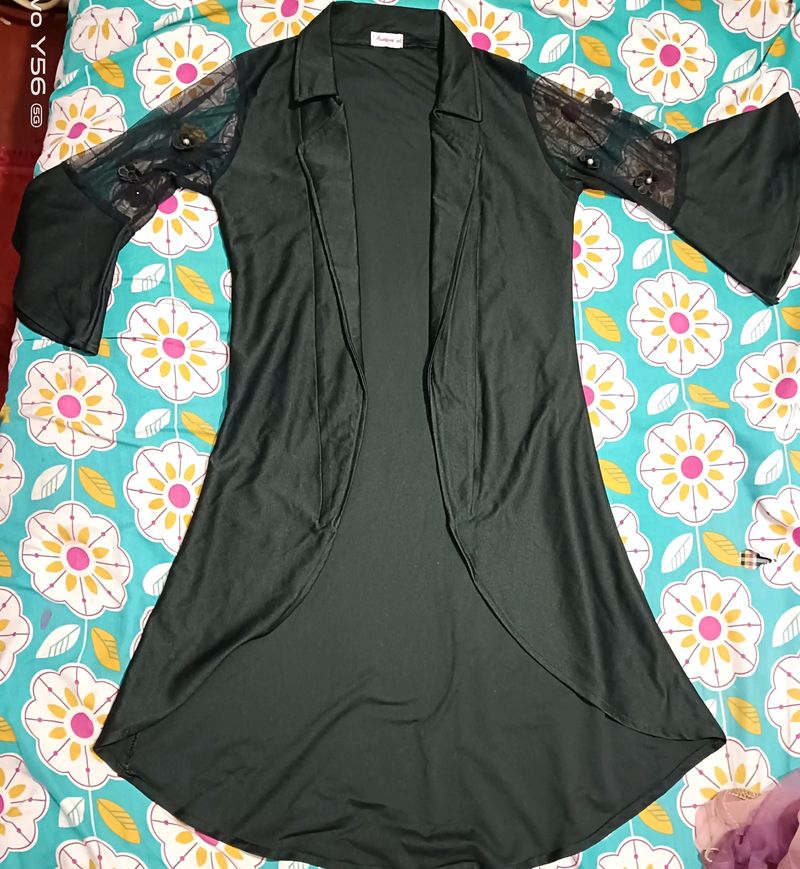 Over Coat Wear With Saree, Suit ,And Jeans Top
