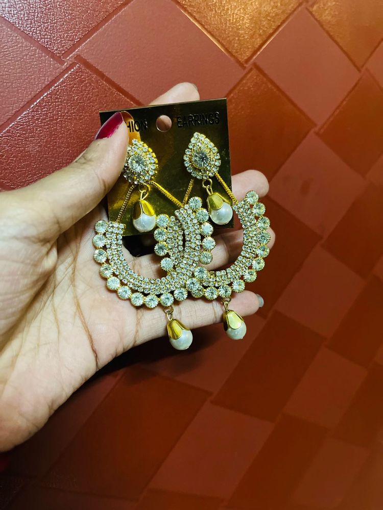 Elegant Chandbali Earrings