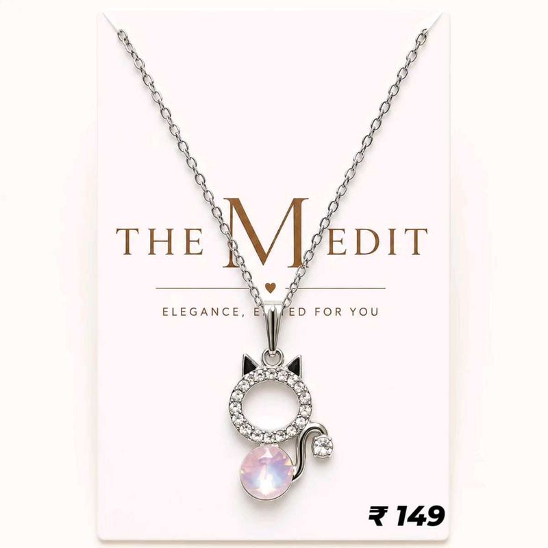 Cute Cat Pendant Necklace