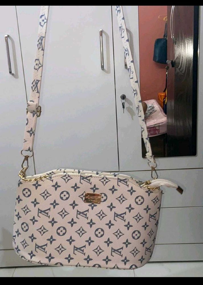 Stylish LV Monogram Shoulder Bag