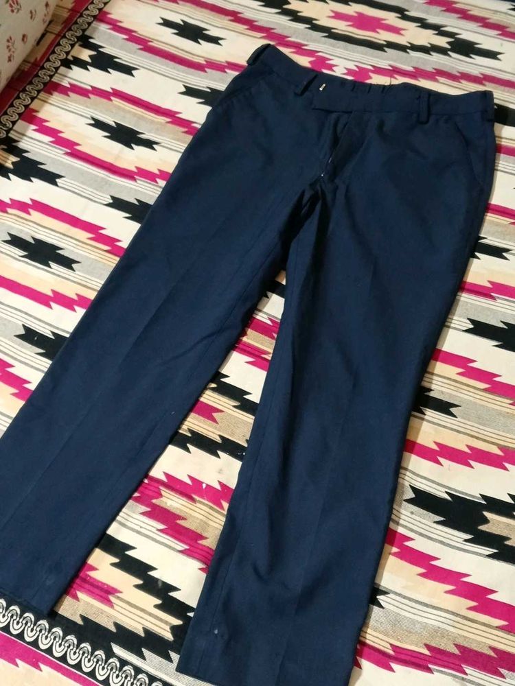 Classic Navy Blue Trousers
