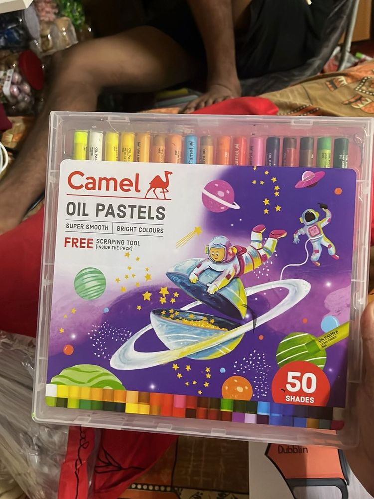 Camel Oil Pastels - 50 Shades
