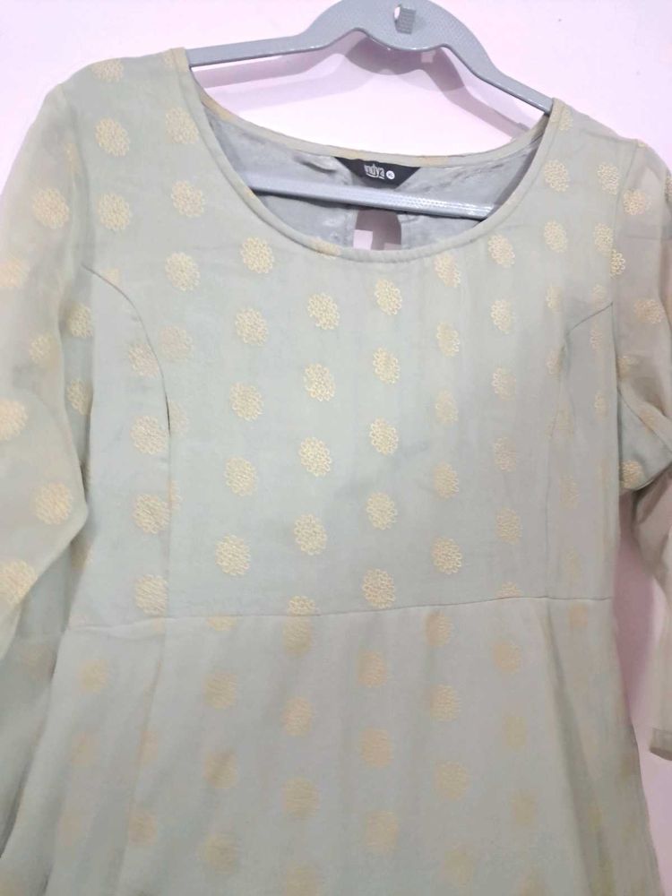 Foil Print Kurta