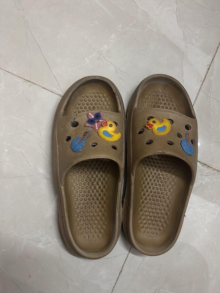 Cute Duck Crocs Style Sandals