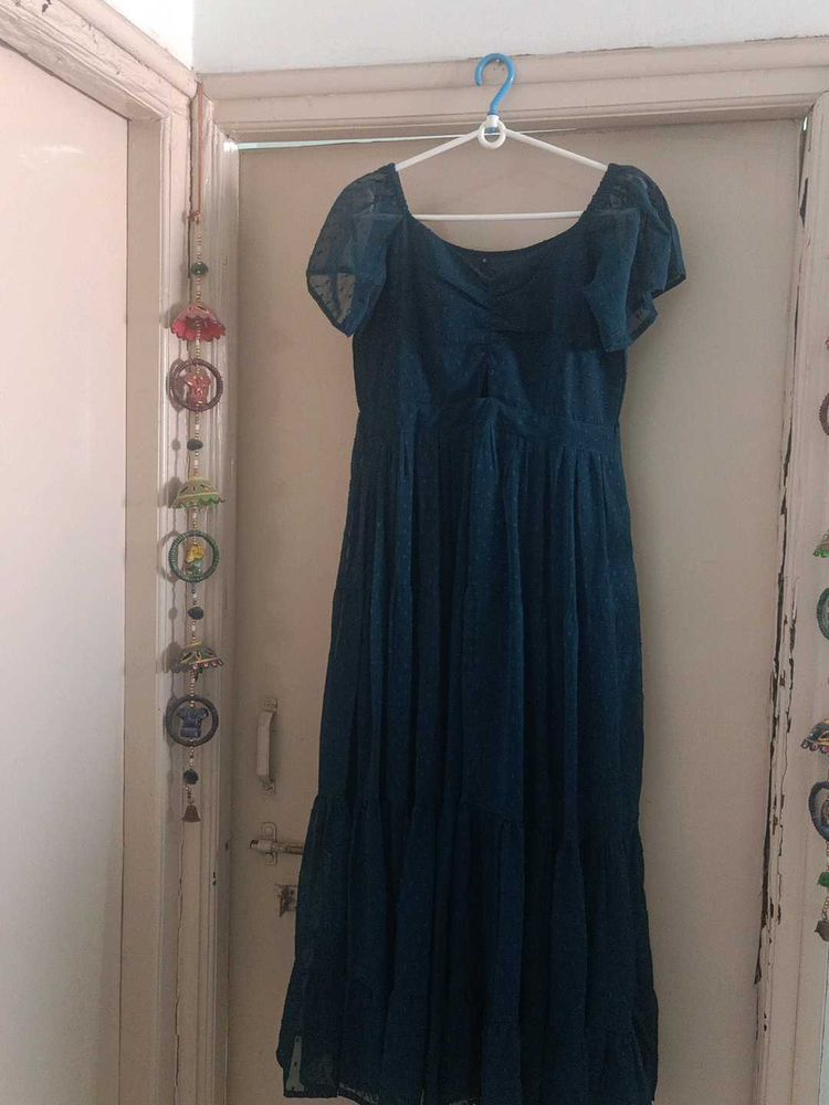 Beautiful Teal Maxi Dress