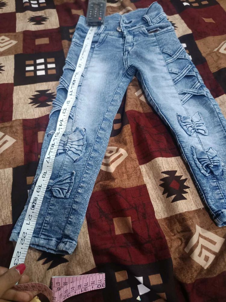 3 Girls' Denim Jeans