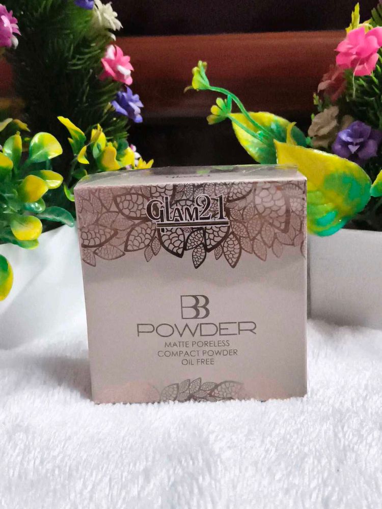 Glam21 BB Powder 2-in-1 Compact Matte Finish shimm