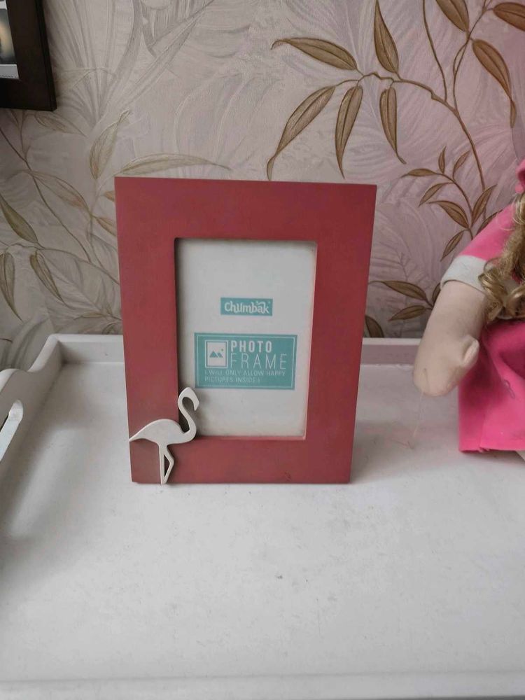 Cute Flamingo Photo Frame