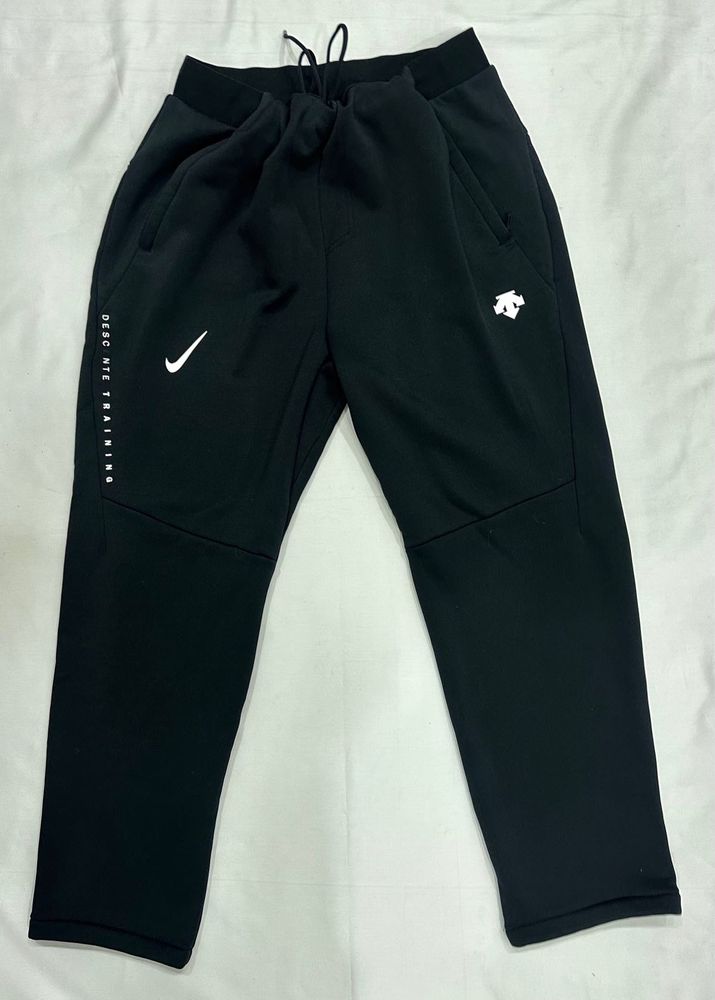 Nike x Descente Training Black Joggers | Slim Fit