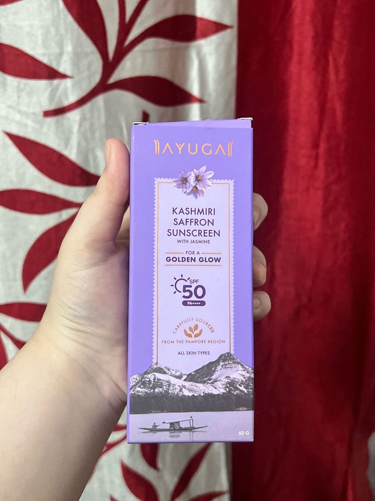 Ayuga Saffron Sunscreen