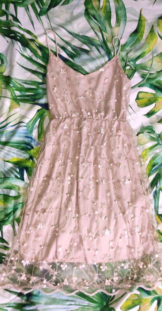 embroidered dress