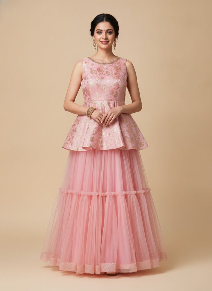 one piece long dress