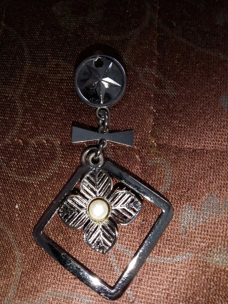 Vintage Flower Charm Pendant
