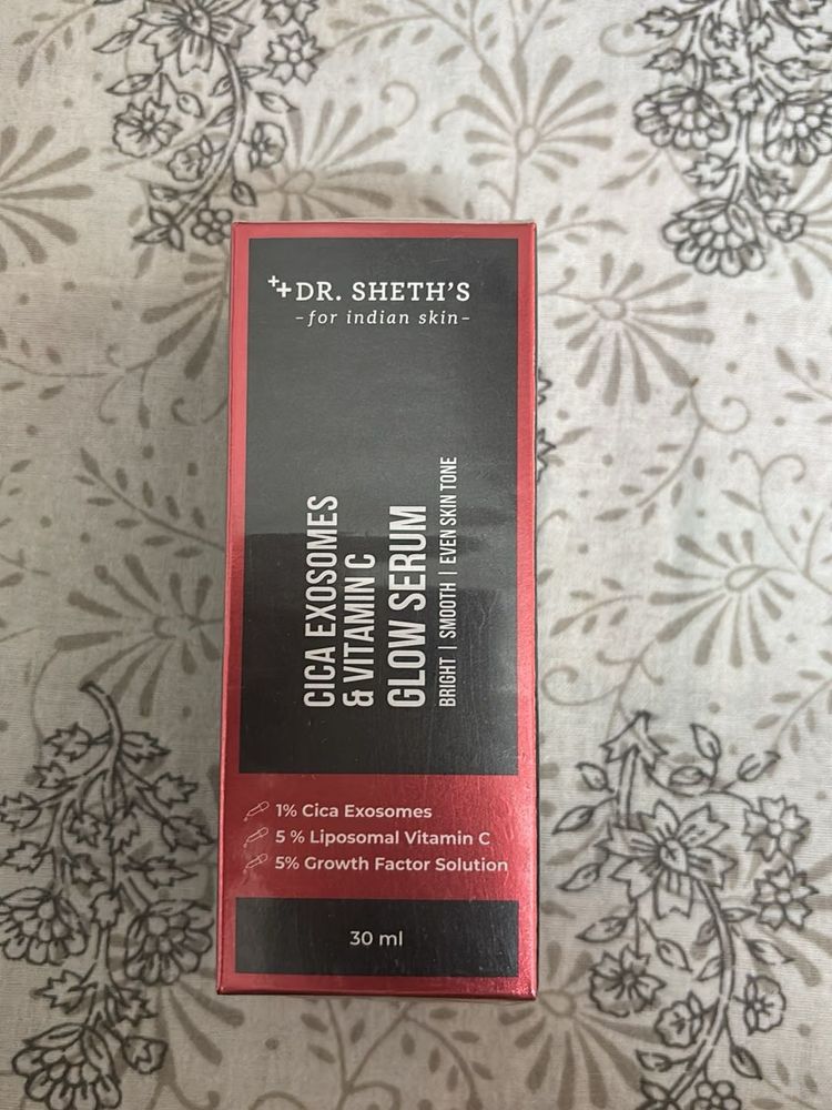 Dr. Sheth's Cica Exosomes &amp; Vitamin C Glow Serum