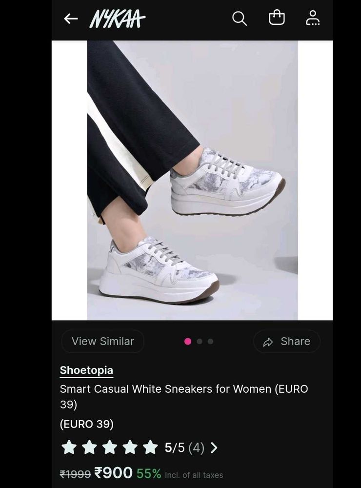 Shoetopia White Sneakers