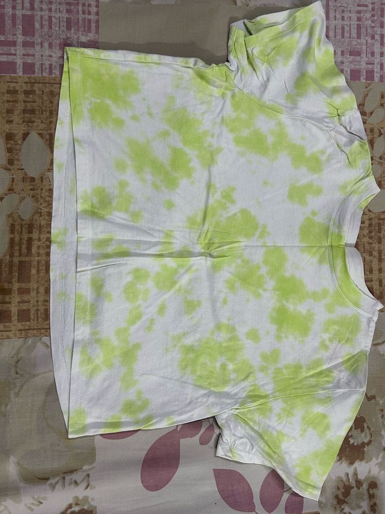 Tie-Dye Cropped T-Shirt