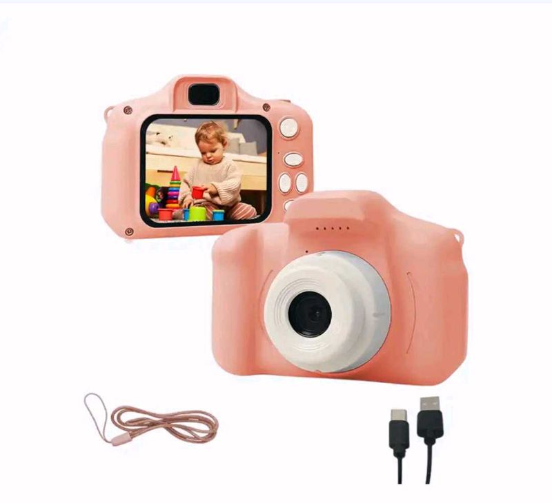 Pink Digital Camera for Kids