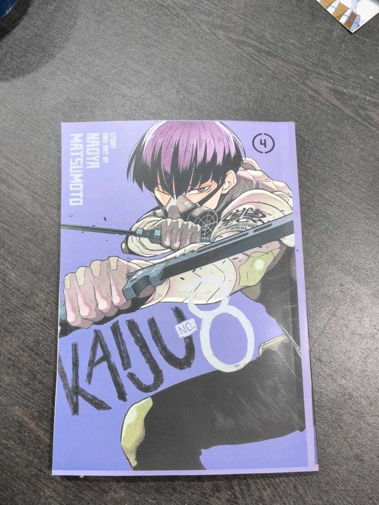 Kaiju No. 8 Volume 4 Manga