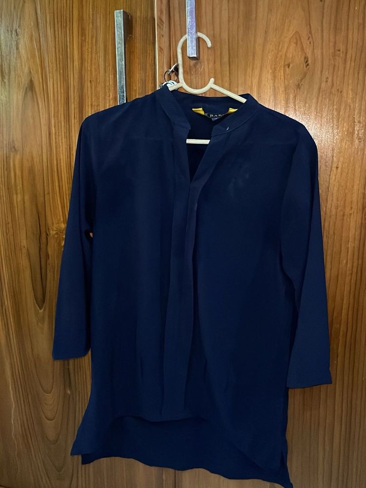 Elegant Navy Blue Top