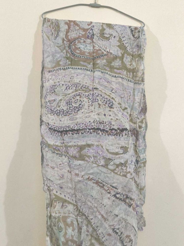 Paisley Print Scarf/Dupatta
