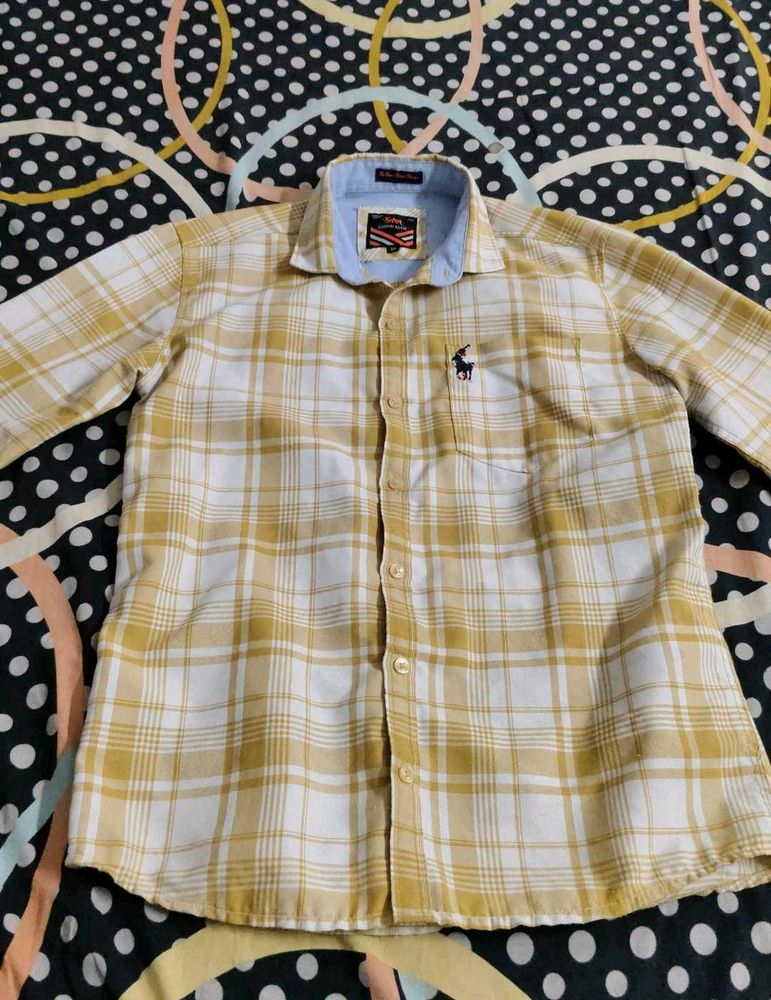 Men's Plaid Casual Shirt