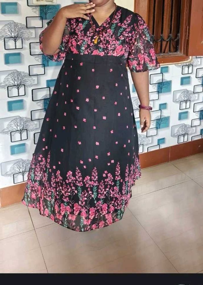 Elegant Floral Maxi Dress