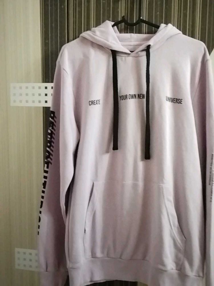 Lilac Hoodie "Create Your Own New Universe"