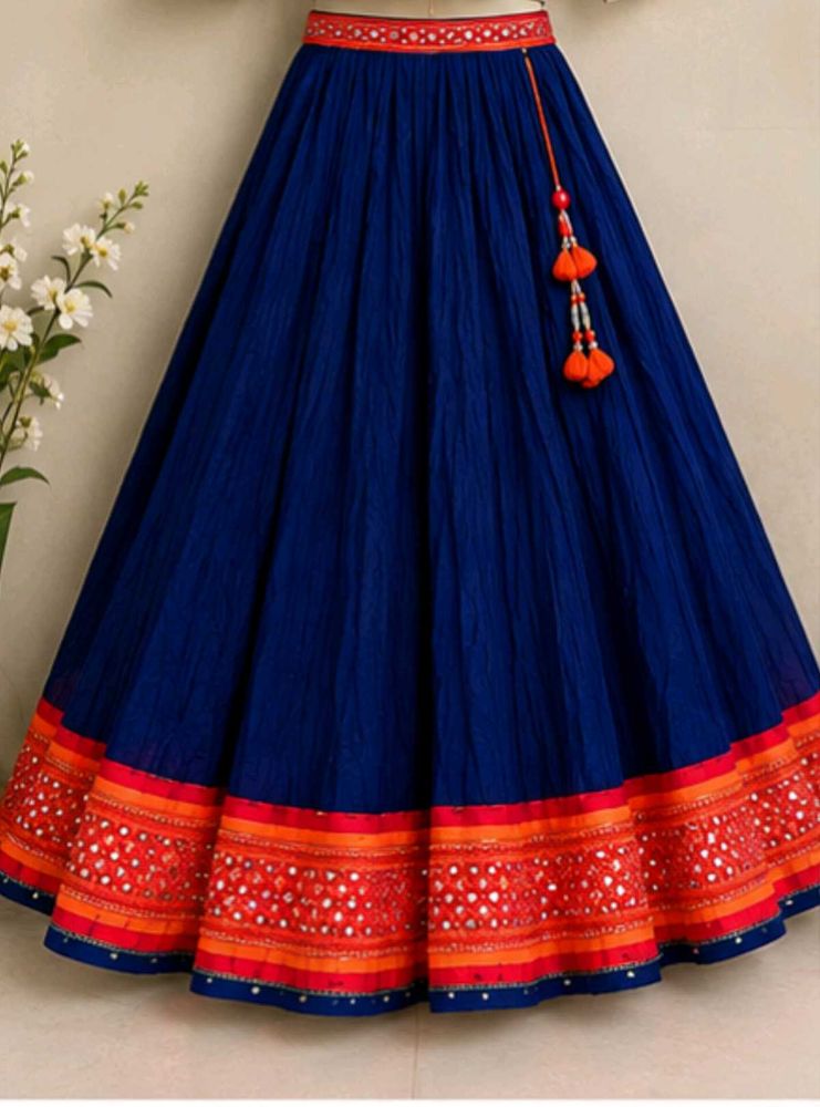 Beautiful Blue Lehenga Skirt