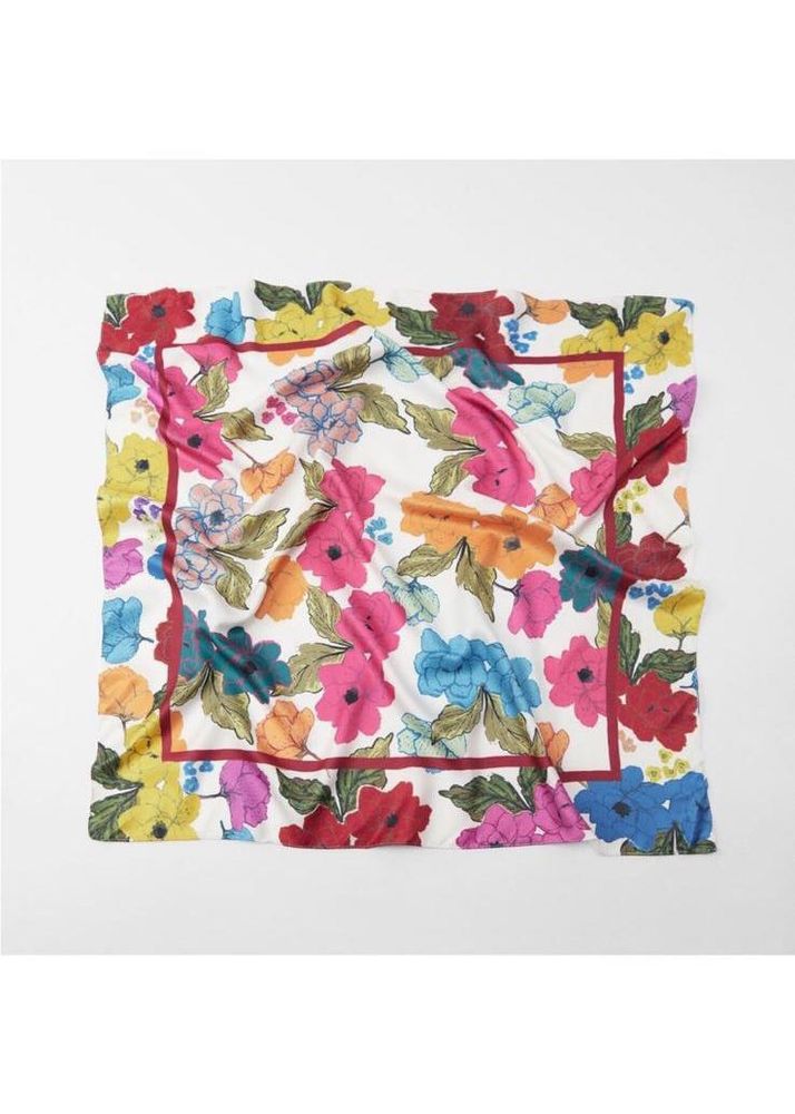 Brand New Zara Floral Scarf You Cannot Mis