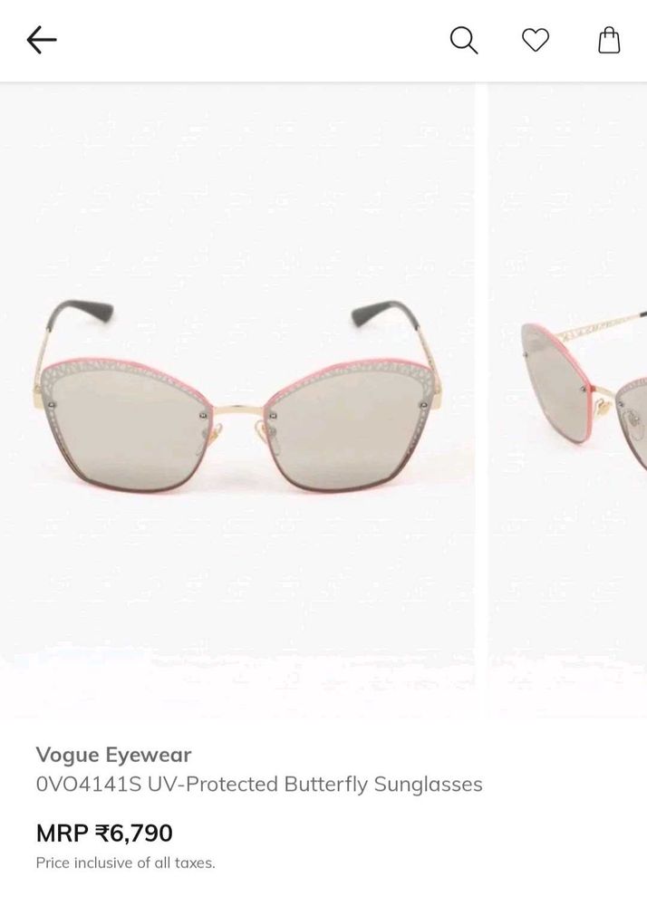 Vogue Eyewear Butterfly Sunglasses