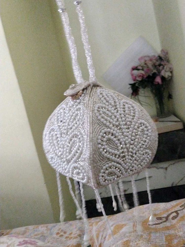 Bridal Beaded Potli Purse