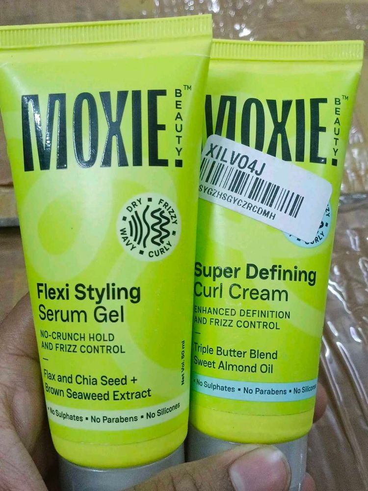 Moxie Beauty Flexi Styling Serum Gel &amp; Curl Cream