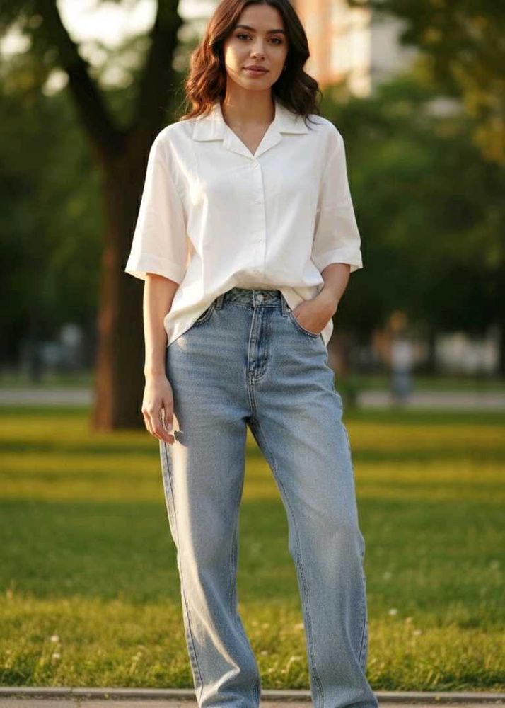 ZARA Women's oversized Shirt