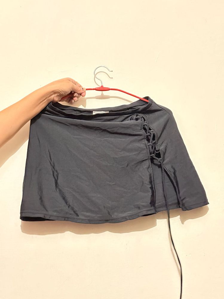Black Mini tennis Skirt
