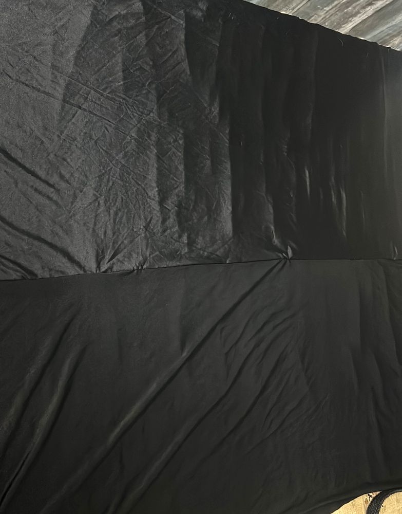 Black Satin Fabric