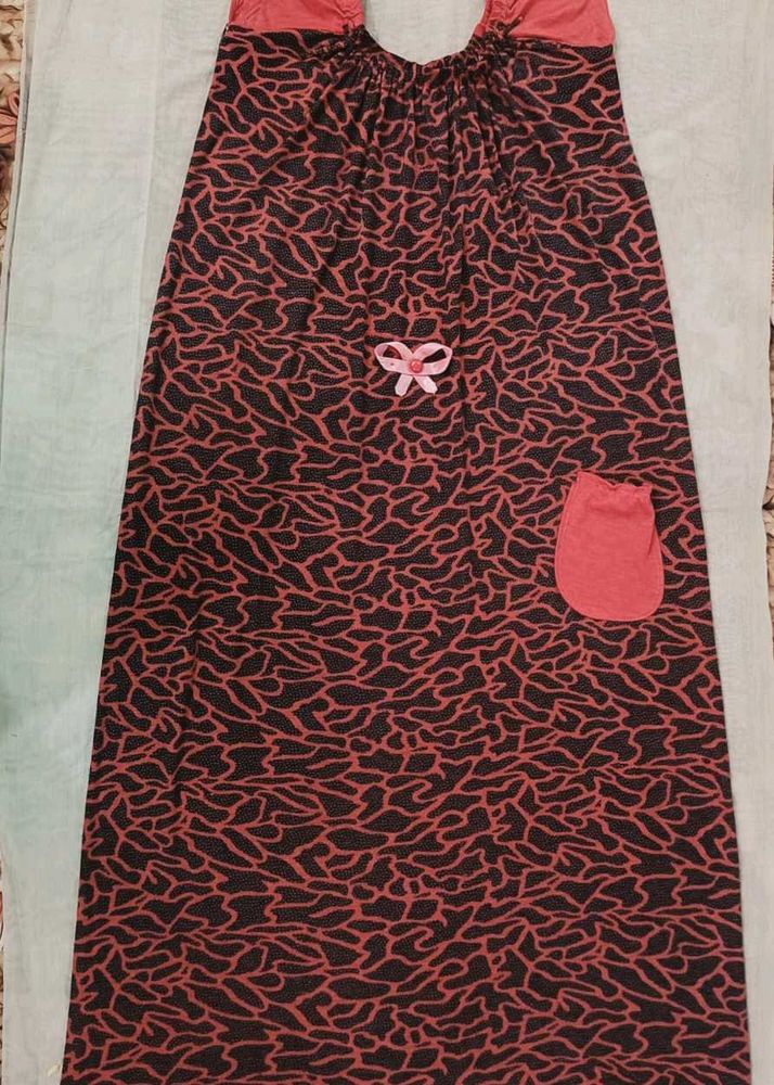 Cozy Printed two Nightgown