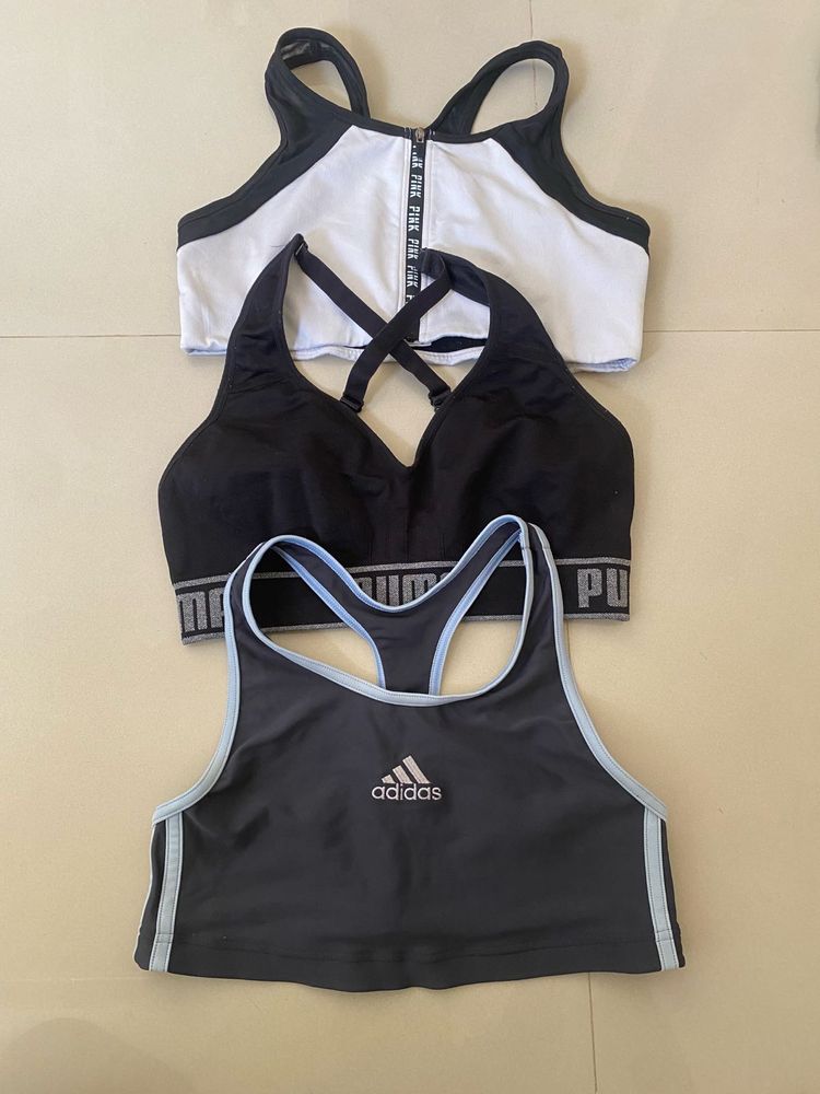 bundle of sports bra(adidas,puma,Victoria’s secret