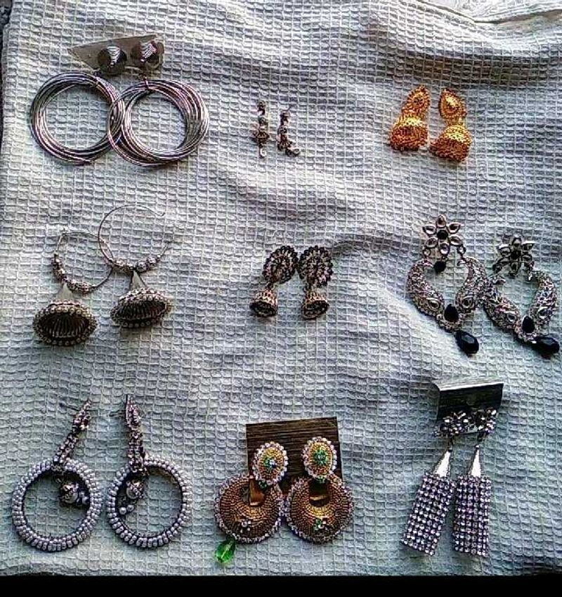9 earring set